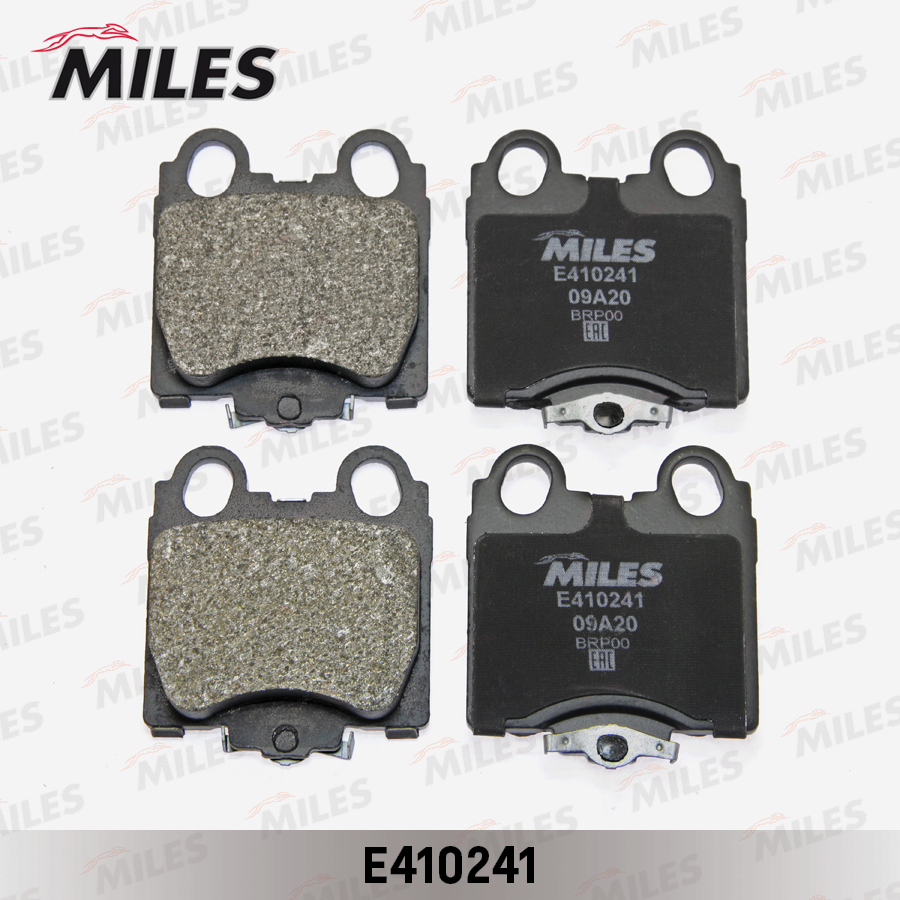 Купить запчасть MILES - E410241 Колодки тормозные задние (без датчика) (Смесь Low-Metallic) (LEXUS GS 3.0-4.3 97-/IS 2.0-3.0 99-) (TRW GDB3233) E410241