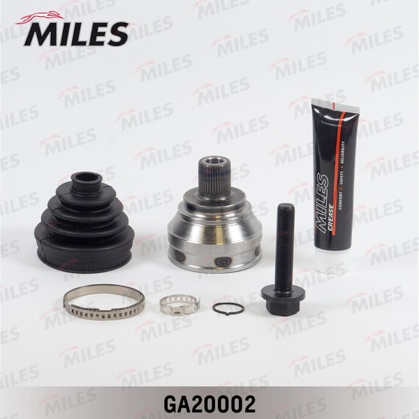 Купить запчасть MILES - GA20002 ШРУС наружный AUDI 100 1.8-2.4D 82-90 (GKN 302181) GA20002