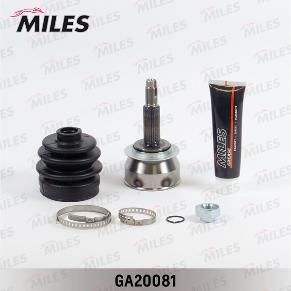 Купить запчасть MILES - GA20081 ШРУС наружный DAEWOO NEXIA 1.5 96- (GKN 302803) GA20081