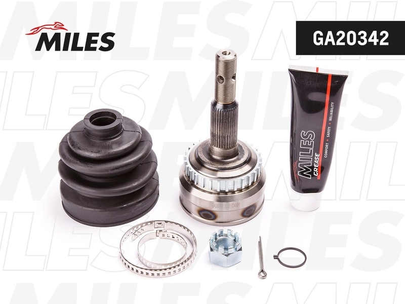 Купить запчасть MILES - GA20342 ШРУС наружный OPEL ASCONA/KADETT 1.6-2.0 81-91 (GKN 302169) GA20342