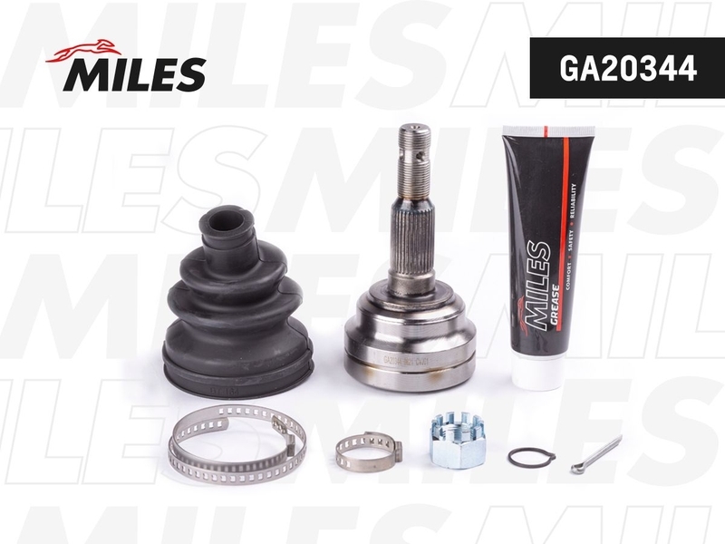 Купить запчасть MILES - GA20344 ШРУС наружный OPEL ASTRA 1.4-1.7TD 98-05 (GKN 303358) GA20344