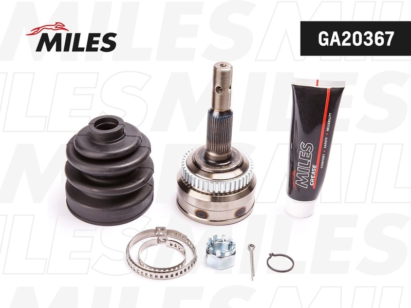 Купить запчасть MILES - GA20367 ШРУС наружный OPEL VECTRA/CALIBRA 1.6-2.0 87-98 (с ABS) (SKF VKJA3107) GA20367