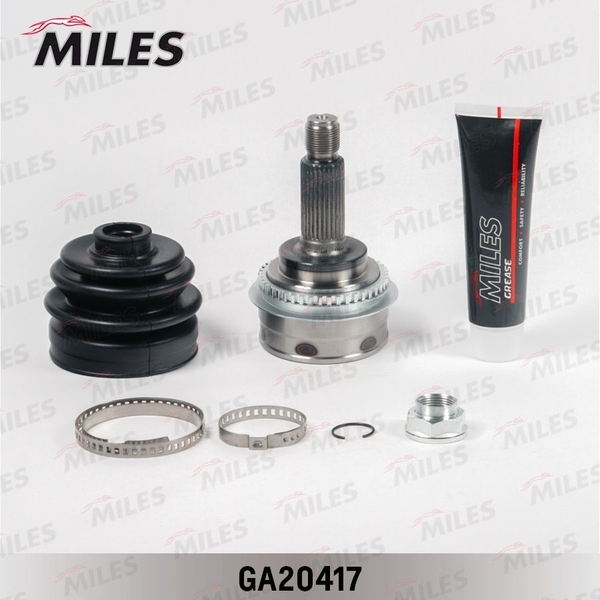 Купить запчасть MILES - GA20417 ШРУС наружный SUBARU FORESTER/LEGACY/OUTBACK 2.0-3.0 98- (с ABS) (GSP 856026) GA20417