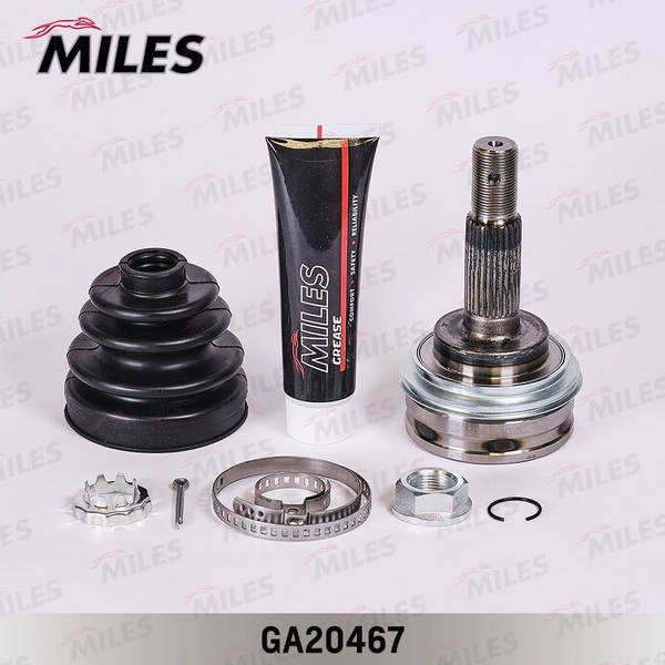 Купить запчасть MILES - GA20467 ШРУС наружный TOYOTA CARINA E 1.6 88-98 (GKN 301992) GA20467