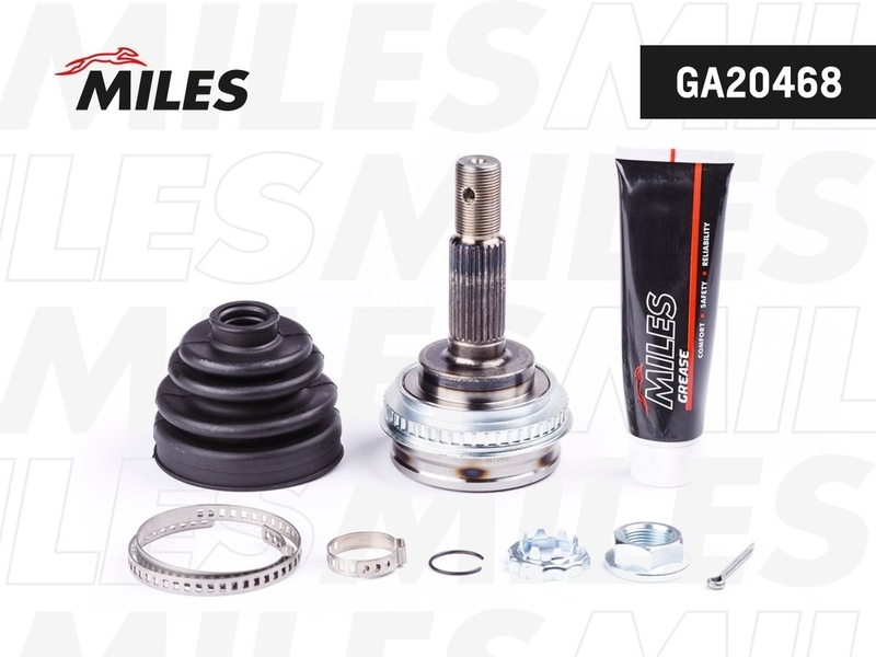 Купить запчасть MILES - GA20468 ШРУС наружный TOYOTA CARINA E/COROLLA/CELICA/CARINA II 1.3-1.8 87-00 (с ABS) (GSP 859006) GA20468