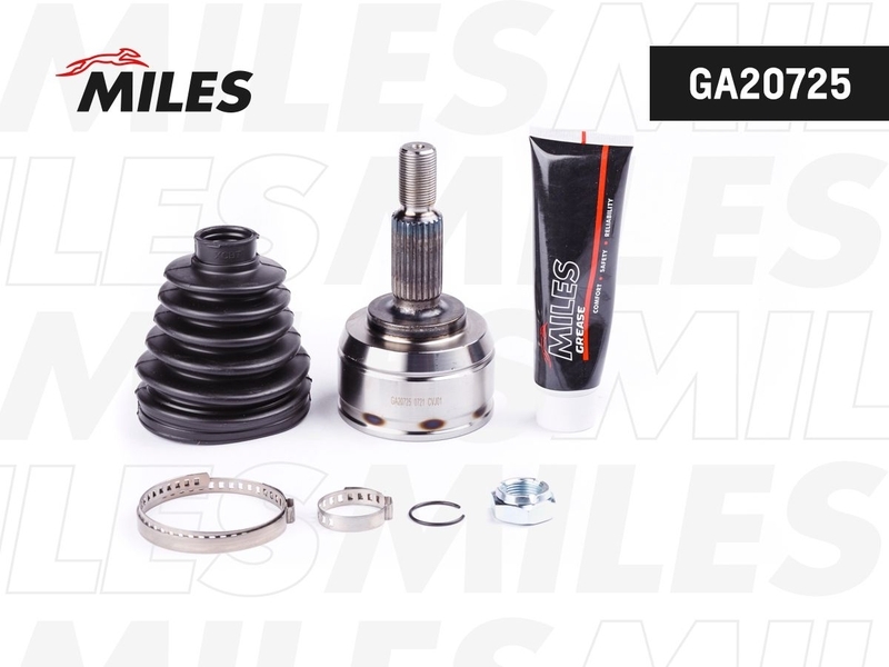 Купить запчасть MILES - GA20725 ШРУС наружный RENAULT DUSTER/FLUENCE 1.5DCI-2.0 GA20725