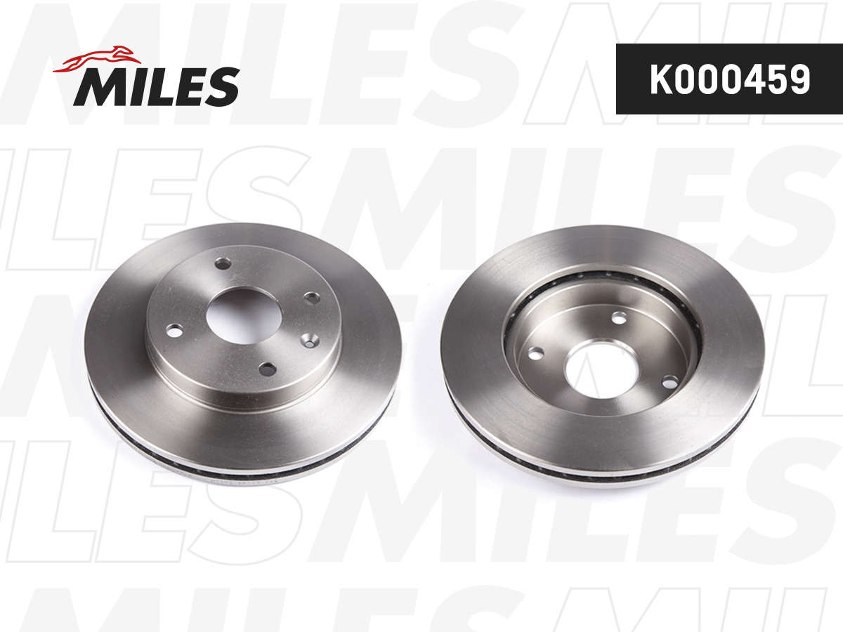 Купить запчасть MILES - K000459 Диск тормозной передний CHEVROLET LACETTI/EPICA/REZZO (TRW DF7218) K000459