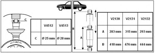 Купить запчасть Monroe - V2132 Амортизатор - VAN-MAGNUM зад прав/лев CITROEN Jumper/Relay, FIAT Ducato 30/Ducato 33/Ducato 35/Ducato 40, PEUGEOT Boxer