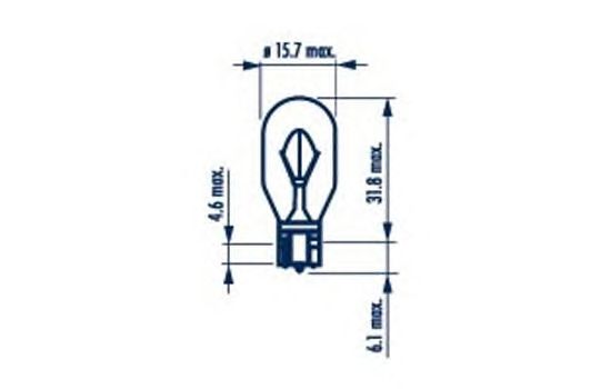 Купить запчасть NARVA - 17631 Лампа W16W 12V W2,1X9,5d W16W 12V W2,1X9,5d