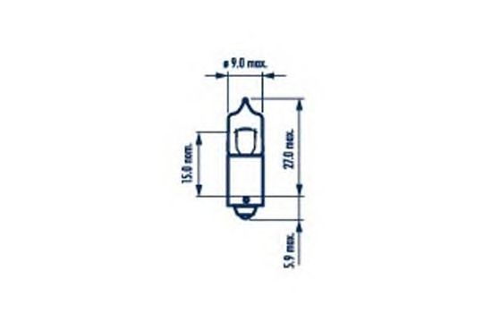 Купить запчасть NARVA - 17830 Лампа H5W 12V BA9s H5W 12V BA9s