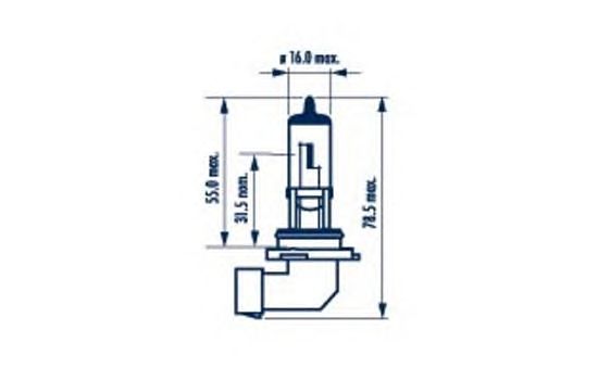 Купить запчасть NARVA - 48006 NARVA HB4 12V 55W (P22d), 1шт., 48006