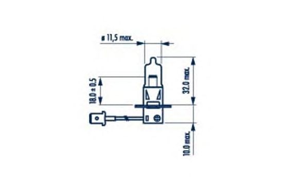 Купить запчасть NARVA - 48700 Лампа H3 24V 70W PK22s на 24 вольта;;