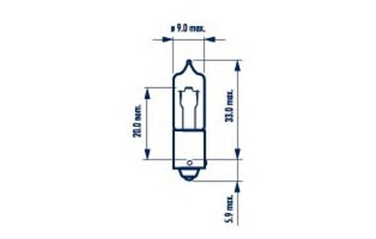 Купить запчасть Narva - 68191 Лампа H21W 12V 21W BAY9s NVA CP H21W 12V 21W BAY9S AMBER LYNX