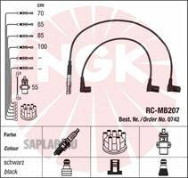 Купить запчасть NGK - RCMB207 Комплект высоковольтных проводов 0742 MERCEDES 0 1984-1993/MERCEDES 190 1982-1993/MERCEDES COUPE 1987-1992/MERCEDES G-CLASS 1982-1993/MERCEDES KOMBI 1985-1992/