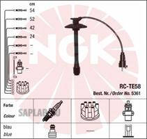 Купить запчасть NGK - RCTE58 Комплект высоковольтных проводов 5361 TOYOTA Avensis,Camry,Rav 4