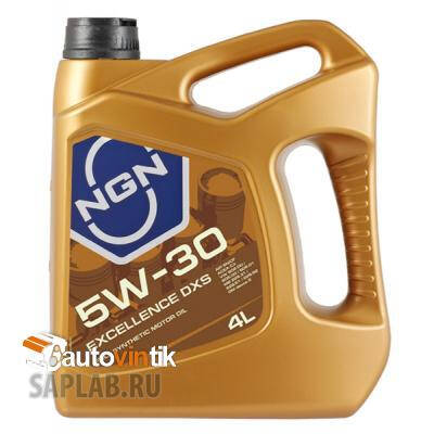 Купить запчасть NGN - V172085350 Моторное масло NGN 5W-30 SN/CF EXCELLENCE DXS 4л V172085350