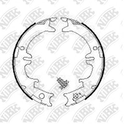 Купить запчасть NIBK - FN0567 Колодки стояночного тормоза LEXUS RX 2006-2008 FN0567