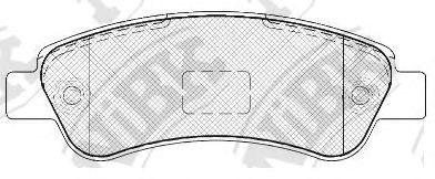Купить запчасть NIBK - PN0475 Колодки задние (FIAT DUCATO, CITROEN JUMPER, PEUGEOT BOXER (250)) PN0475