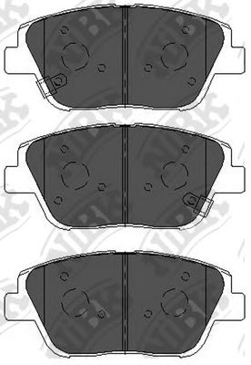 Купить запчасть NIBK - PN0536 Колодки тормозные дисковые KIA OPTIMA 11- PN0536