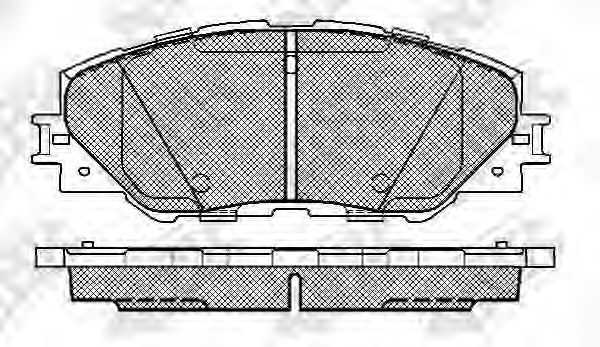 Купить запчасть NIBK - PN1530 Колодки передние (TOYOTA RAV4 III-IV) PN1530