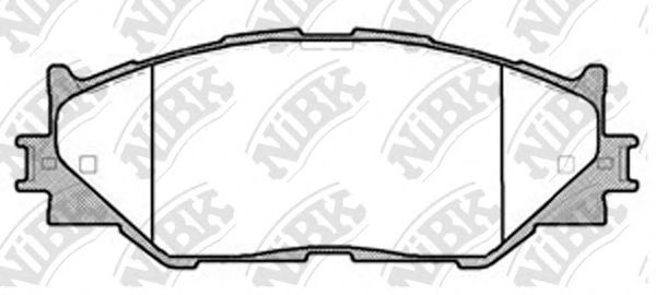 Купить запчасть NIBK - PN1829 Колодки передние (LEXUS IS220/IS250 05-) PN1829
