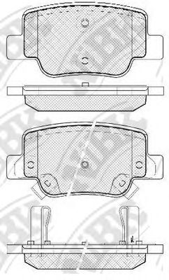 Купить запчасть NIBK - PN1842 Колодки тормозные дисковые TOYOTA VERSO 09-  PN1842