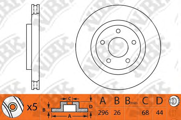 Купить запчасть NIBK - RN1303 / RN1303V Диск тормозной перед NISSAN QASHQAI / QASHQAI +2 I (J10, JJ10) 2.0 All-wheel Drive 02.2007 - 12.2013 <=> NISSAN X-TRAIL (T31) 2.0 06.2007 - 11.2013 <=> NISSAN QASHQAI / QASHQAI +2 I (J10, JJ10) 1.6 02.2007 - 12.2013