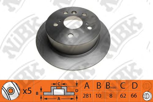 Купить запчасть NIBK - RN1432 