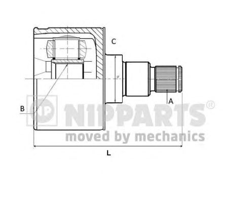 Купить запчасть NIPPARTS - N2830503 