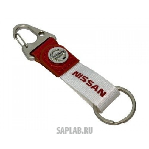 Купить запчасть NISSAN - 999CHARMWHIT Брелок Nissan Key Ring, White/Red