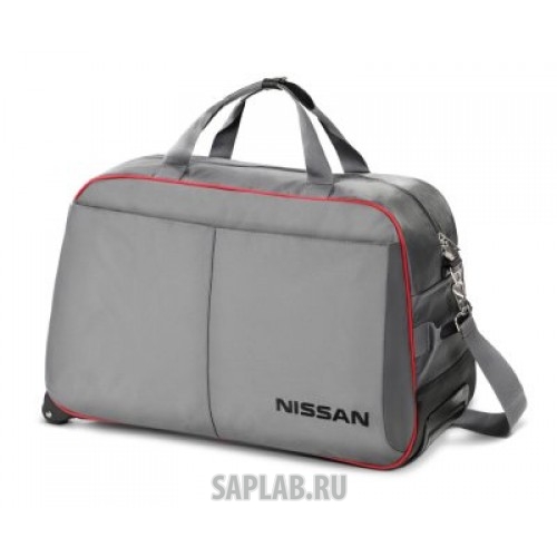 Купить запчасть NISSAN - 999SK13452 Сумка дорожная на колесиках Nissan Travel Wheeled Bag, Grey, артикул 999SK13452