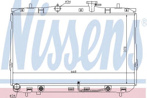 Купить запчасть NISSENS - 67489 