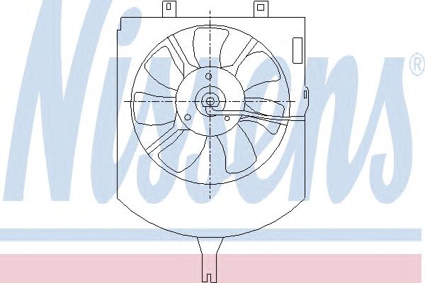 Купить запчасть NISSENS - 85407 Вентилятор кондиционера VOLVO S40 1.6-2.0i +AC 99-03 85407