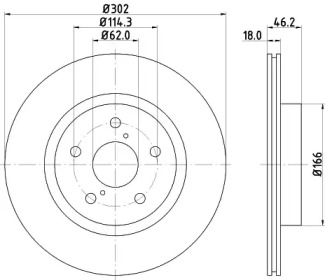 Купить запчасть NISSHINBO - ND1076K Диск тормозной перед TOYOTA RAV 4 I (_A1_) 2.0 4WD (SXA10) 06.1994 - 06.2000 <=> TOYOTA RAV 4 I (_A1_) 2.0 4WD 01.1994 - 09.1999