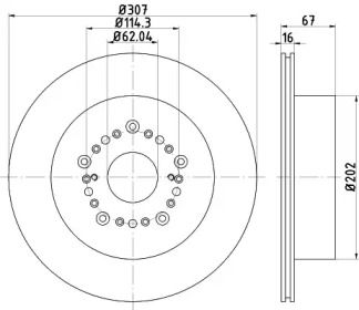 Купить запчасть Nisshinbo - ND1080K Диск тормозной зад LEXUS GS (JZS147_) 300 (JZS147_) 01.1993 - 08.1997 <=> LEXUS LS (_F1_) 400 (UCF10_) 12.1989 - 12.1995