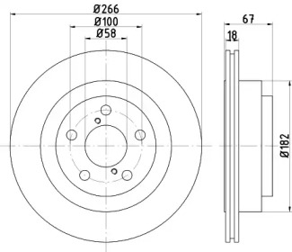 Купить запчасть NISSHINBO - ND7002 Диск тормозной зад SUBARU IMPREZA Estate (GF) 2.0 i AWD (GF8) 12.1995 - 12.2000 <=> SUBARU IMPREZA Saloon (GD) 2.0 WRX Turbo AWD (GDA) 12.2000 - 12.2005