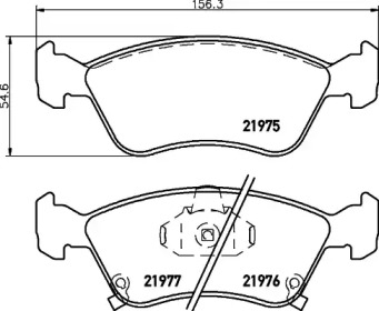Купить запчасть Nisshinbo - NP1050 Колодки тормозные дисковые перед TOYOTA AVENSIS (_T22_) 1.6 (AT220_) 10.1997 - 06.2000 <=> TOYOTA AVENSIS (_T22_) 2.0 (ST220_) 09.1997 - 10.2000