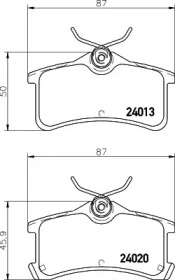 Купить запчасть Nisshinbo - NP1103 Колодки тормозные дисковые зад TOYOTA AVENSIS (_T22_) 1.6 VVT-i (ZZT220_) 10.2000 - 02.2003 <=> TOYOTA AVENSIS (_T22_) 1.8 VVT-i (ZZT221_) 10.2000 - 02.2003
