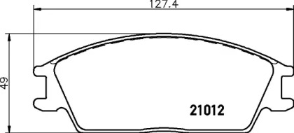 Купить запчасть NISSHINBO - NP6031 Колодки тормозные дисковые перед HYUNDAI GETZ (TB) 1.4 i 08.2005 - 12.2010 <=> HYUNDAI GETZ (TB) 1.3 i 09.2002 - 03.2004