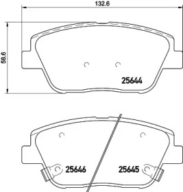Купить запчасть Nisshinbo - NP6049 Колодки тормозные дисковые перед KIA OPTIMA 2.0 LPI 04.2010 - 12.2015 <=> HYUNDAI GRANDEUR (HG) 3.0 07.2011 -