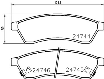 Купить запчасть Nisshinbo - NP6078 Колодки тормозные дисковые зад CHEVROLET EPICA (KL1_) 2.0 06.2006 - <=> CHEVROLET EPICA (KL1_) 2.5 06.2006 -