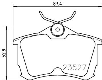 Купить запчасть Nisshinbo - NP8029 Колодки тормозные дисковые зад HONDA ACCORD VII (CL, CN) 2.4 (CL9) 02.2003 - 05.2008 <=> HONDA ACCORD VII (CL, CN) 2.0 (CL7) 02.2003 - 05.2008