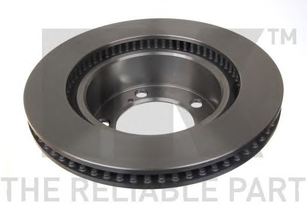 Купить запчасть NK - 2045171 Диск тормозной передний TOYOTA LAND CRUISER 200, LEXUS LX570 2045171
