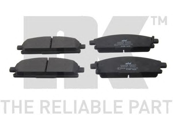 Купить запчасть NK - 222256 Колодки тормозные дисковые 222256