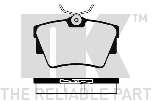 Купить запчасть NK - 223627 Колодки тормозные дисковые 223627
