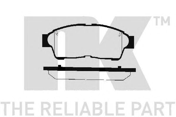 Купить запчасть NK - 224528 Колодки тормозные дисковые 224528