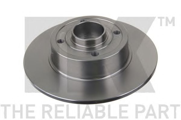 Купить запчасть NK - 313964 Диск тормозной с аллюминиевым покрытием + абс кольцо 313964