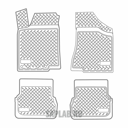 Купить запчасть NORPLAST - NPLPO9524 Коврики в салон Norplast NPL-Po-95-24 Volkswagen Passat B3 (1988-1993)\ Volkswagen Passat B4 (1993-1997)