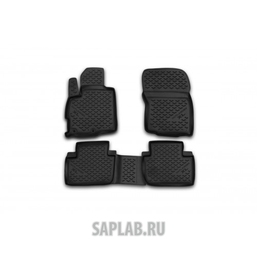 Купить запчасть NOVLINE-AUTOFAMILY - BI001015 Коврики в салон MITSUBISHI Outlander XL 2005->, 4 шт. (полиуретан)