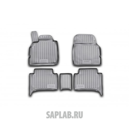 Купить запчасть NOVLINE-AUTOFAMILY - NLC4109210 Коврики в салон RENAULT Scenic II 2003->, 5 шт. (полиуретан)